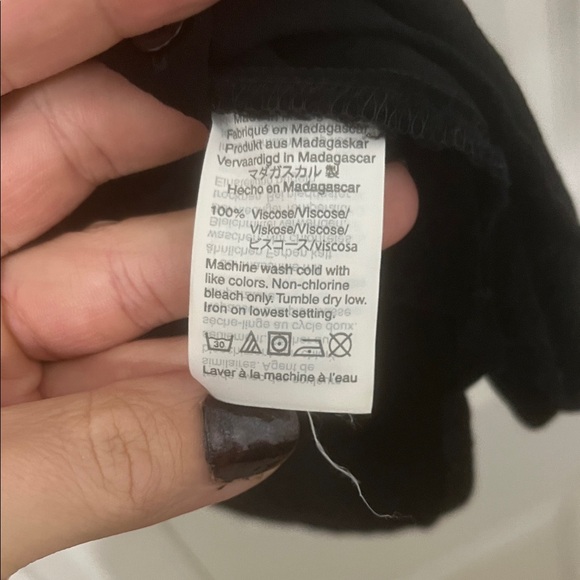 Madewell Black Button-Down Shirt - Picture 5 of 5